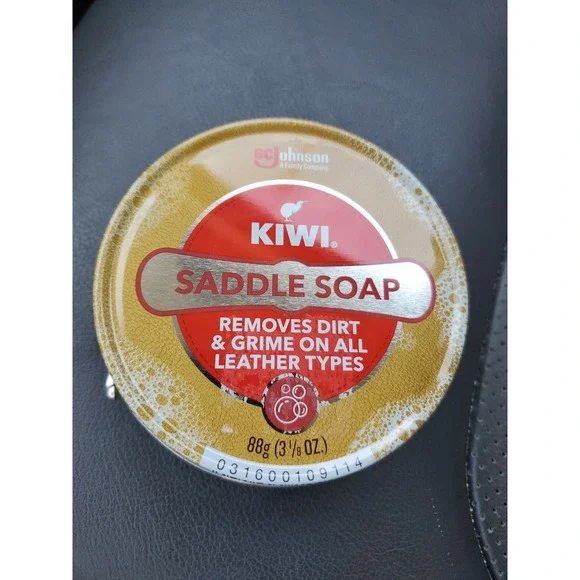 Kiwi SC Johnson Saddle Soap Tin 3 1/8 Ounce Paste Each New Lot of 50